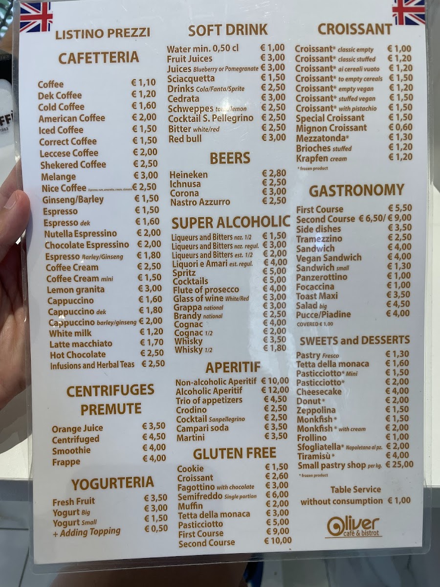 Menu Oliver Cafè & Bistrot-2